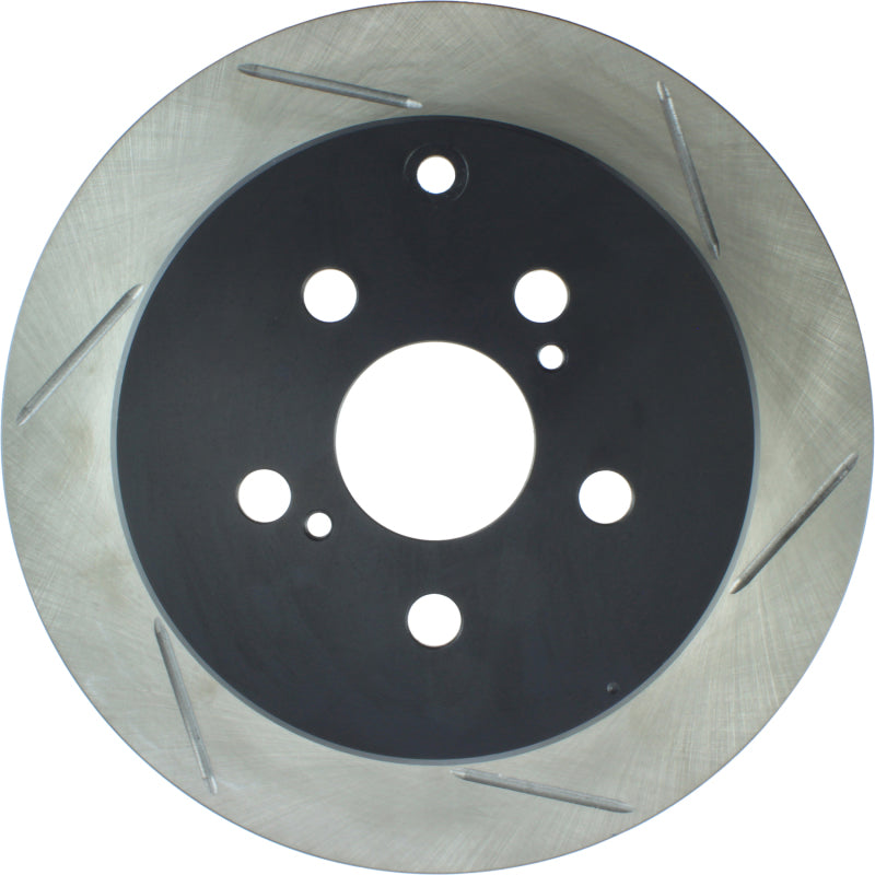 Rotor trasero izquierdo ranurado StopTech Power Slot 01-05 Toyota Celica GT-S/05-09 Scion tC