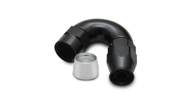 Vibrant - 4AN 150 Degree Hose End Fitting for PTFE Lined Hose - BattleBorn SpeedShop