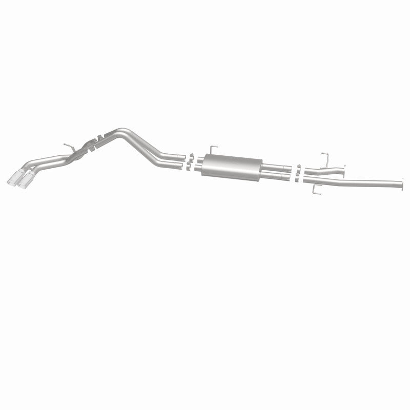 MagnaFlow 14 Toyota Tundra V8 4.6L/5.7L Acero inoxidable C/b Escape Doble paso del mismo lado. Neumático trasero