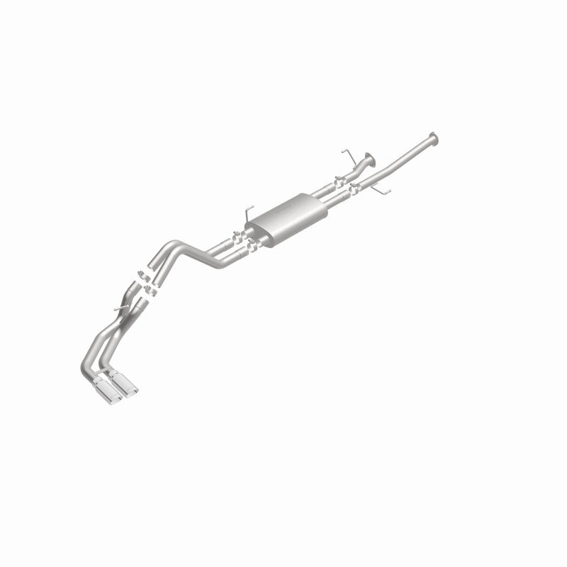MagnaFlow 14 Toyota Tundra V8 4.6L/5.7L Acero inoxidable C/b Escape Doble paso del mismo lado. Neumático trasero