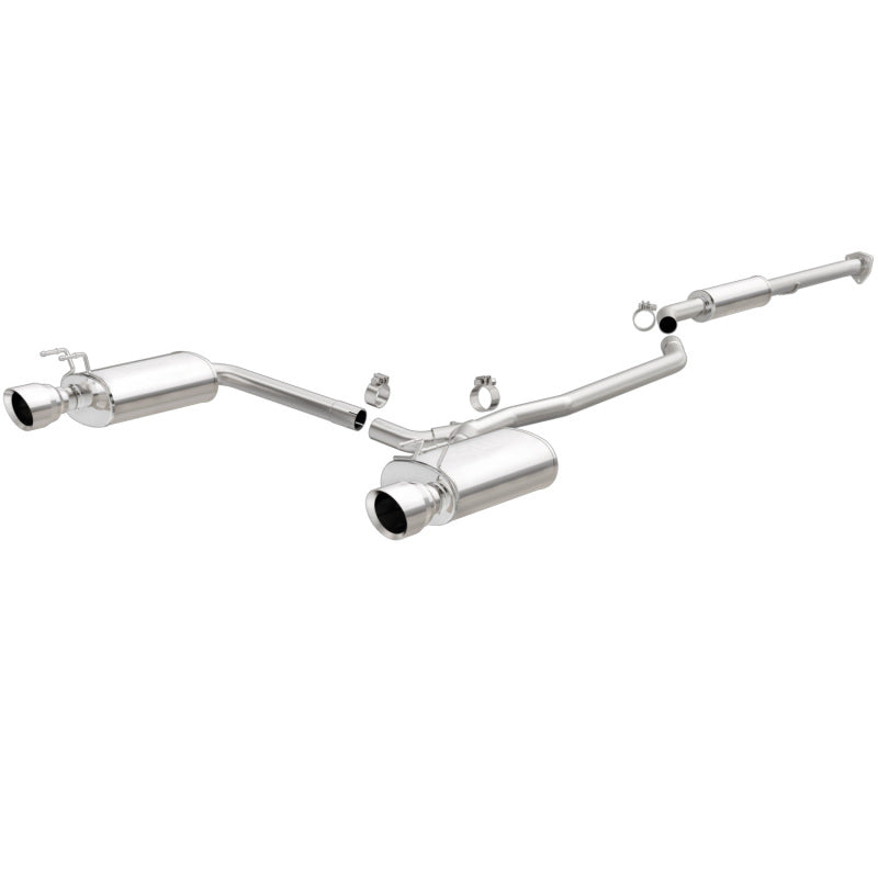 Sistema MagnaFlow C/B 2015 Honda Accord 3.5L V6 2.5in SS Doble división Trasera Pulida Punta 4.5