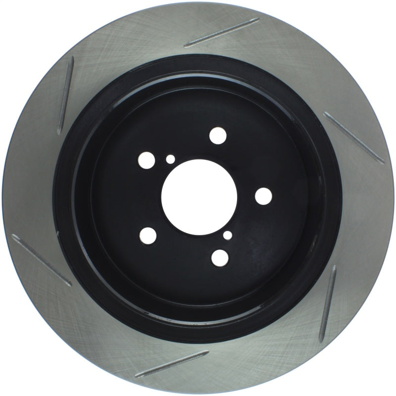 Rotor ranurado SportStop trasero izquierdo StopTech Power Slot 06-08 Subaru Legacy Wagon/Sedan 2.5i