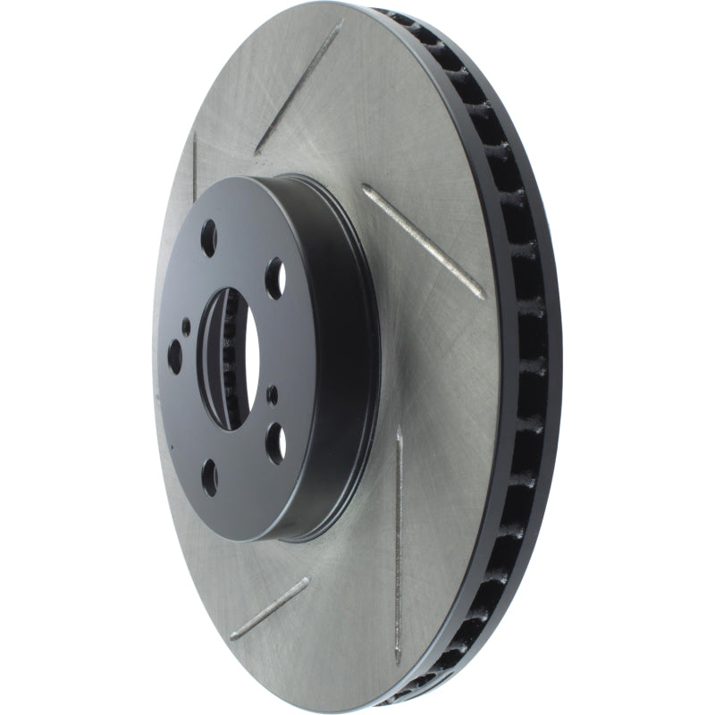 Rotor delantero derecho ranurado StopTech Power Slot para Toyota Celica GT y GT-S 01-05/Scion tC 05-09