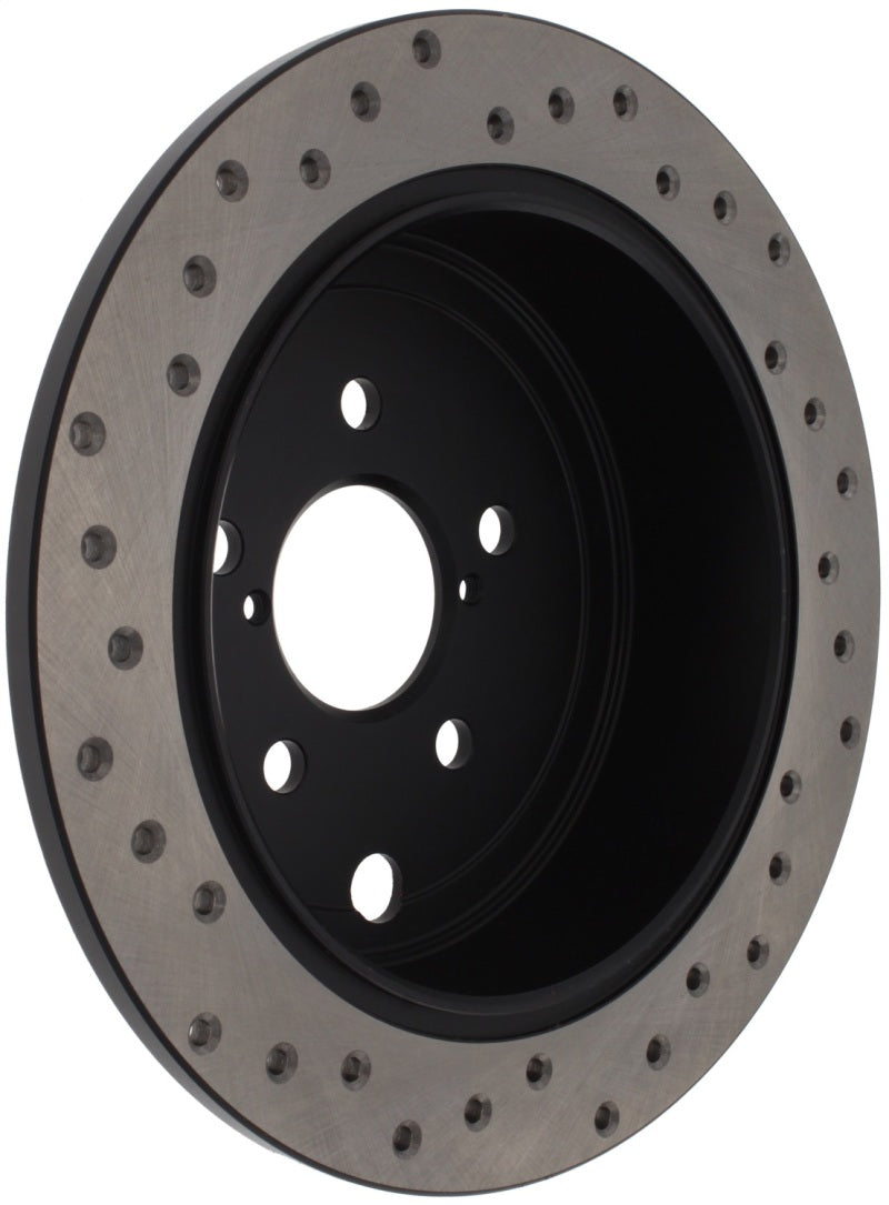 Rotor trasero derecho perforado StopTech WRX 08-10
