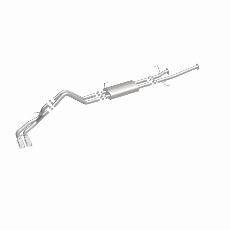 MagnaFlow 14 Toyota Tundra V8 4.6L/5.7L Acero inoxidable C/b Escape Doble paso del mismo lado. Neumático trasero