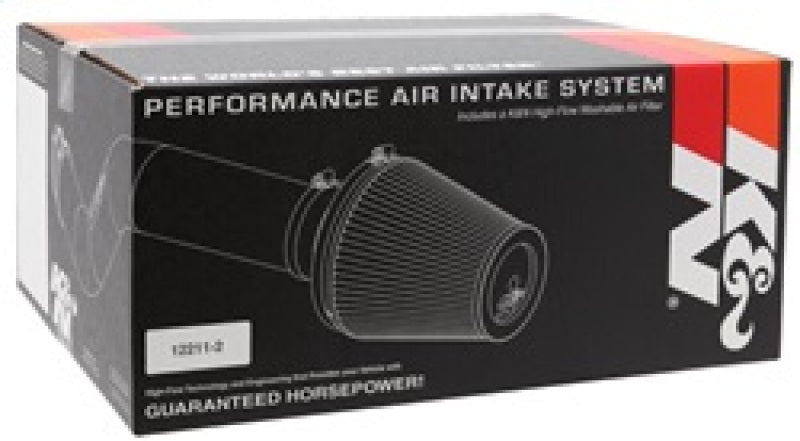 Admisión de aire corto Typhoon rojo H4 de 2,5 L para WRX/STi K&amp;N 08-11