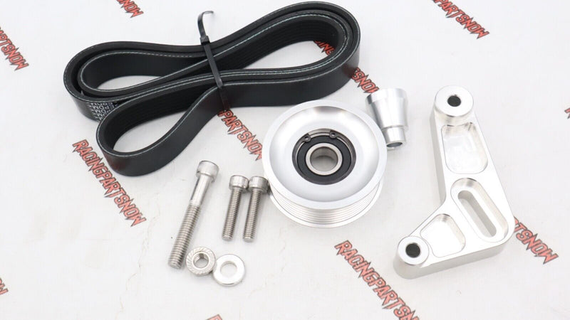 Kit de polea tensora estilo EP3 ajustable para Honda Civic Integra K24 con correa