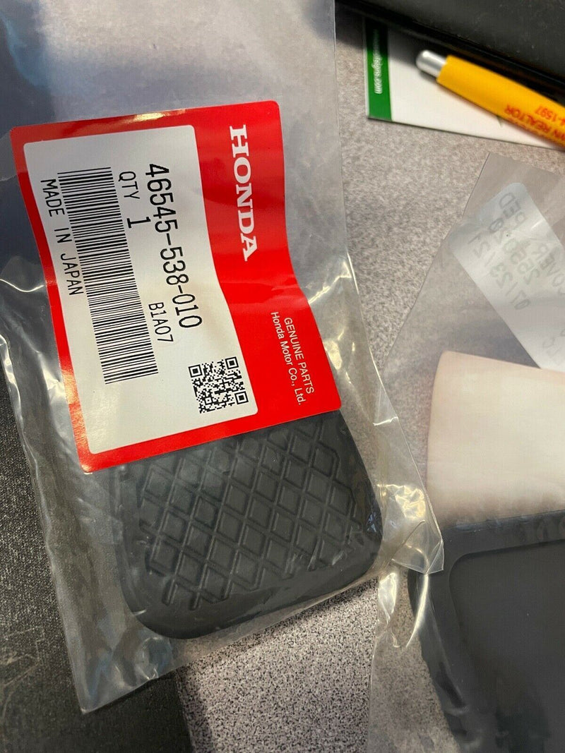 Cubierta de goma para pedal de freno/embrague original de Honda para transmisión manual