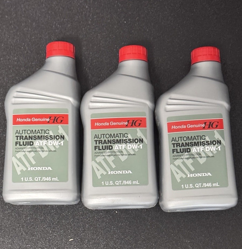 3-QTS ATF DW-1 Genuine OEM Honda Acura Automatic Transmission Fluid 08200-9008