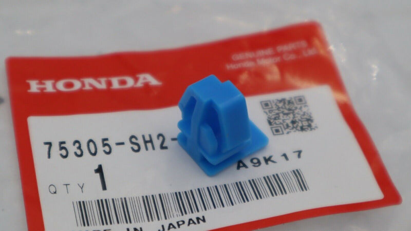 Protector de moldura lateral con clip original de Honda OEM 75305-SH2-003