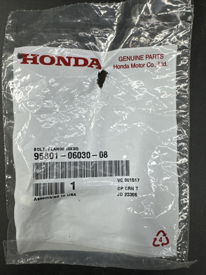 95801-06030-08 Tornillo original Honda 6x30 M6-1.0x30 