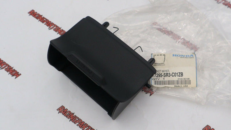 NUEVA consola de monedas Honda OEM EG CIVIC, con casete de bolsillo *NH167L* (negro grafito)