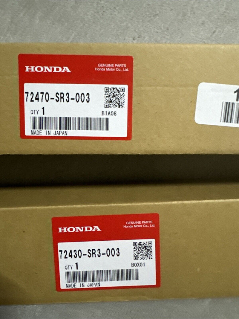 Embellecedor de marco de pilar de puerta original HONDA 92-95 CIVIC EJ1 EG3 EG4 EG5 EG6, moldura derecha e izquierda
