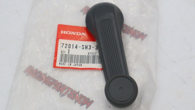 Manivela de ventana original para Honda Accord Civic CRX Prelude, color gris