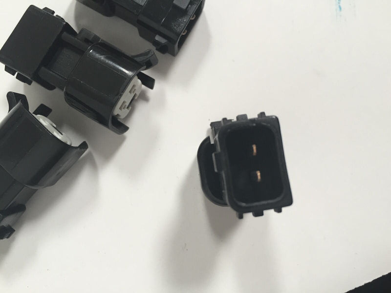 CONECTOR DE PUENTE PARA CONVERSIÓN DE INYECTOR DE COMBUSTIBLE HONDA OBD2 A EV6, CONECTOR DE CLAVIJA SOBRE EL ARNÉS