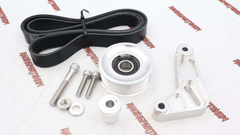 Kit de polea tensora estilo EP3 ajustable para Honda Civic Integra K24 con correa
