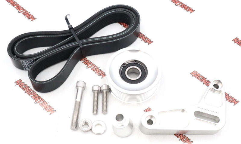 Kit de polea tensora estilo EP3 ajustable para Honda Civic Integra K24 con correa
