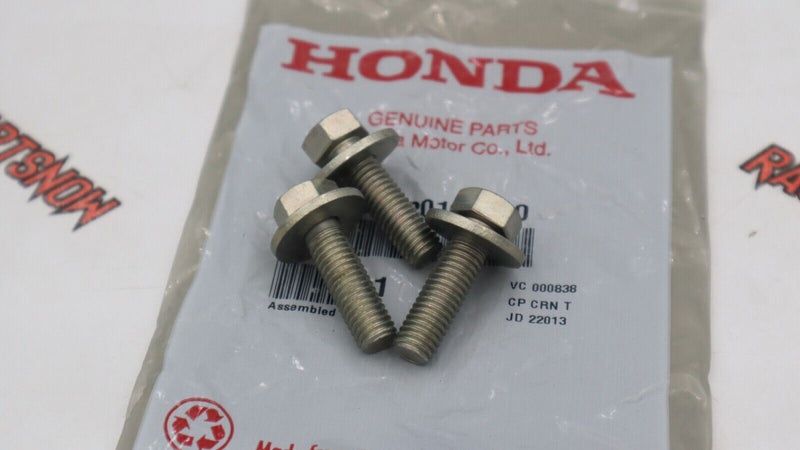 (THREE) OEM HONDA ACURA DISTRIBUTOR MOUNTING BOLT WASHER SET OF 3 D15 B16 B17
