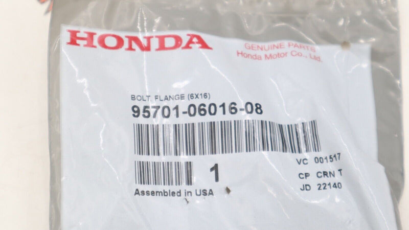 NUEVO PERNO DE BRIDA OEM HONDA (6X16) 95701-06016-08 HD17
