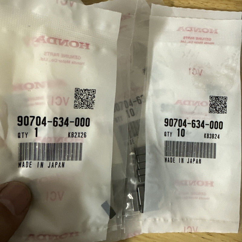 Llave de polea de cigüeñal nueva y genuina OEM para Honda Acura Woodruff 90704-634-000