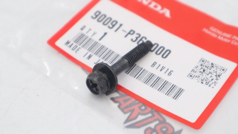 Tornillo de tapa de caja de filtro de aire de motor Honda original OEM 5x28 Perno de tapa 90091-P36-000
