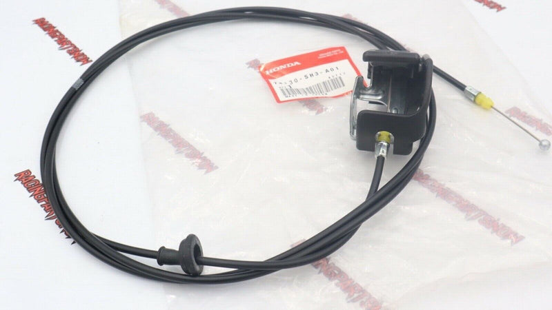 CABLE DE MANIJA DE CIERRE DE CAPÓ PARA HONDA CIVIC CRX, NUEVO, DE FÁBRICA, COMPLETO