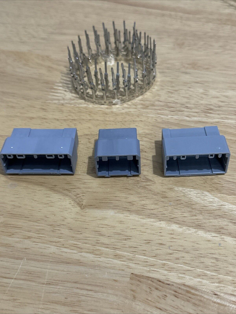 OBD1 ECU Header Connector Plugs Honda Female Side Custom Jumpers W/ Pins DIY