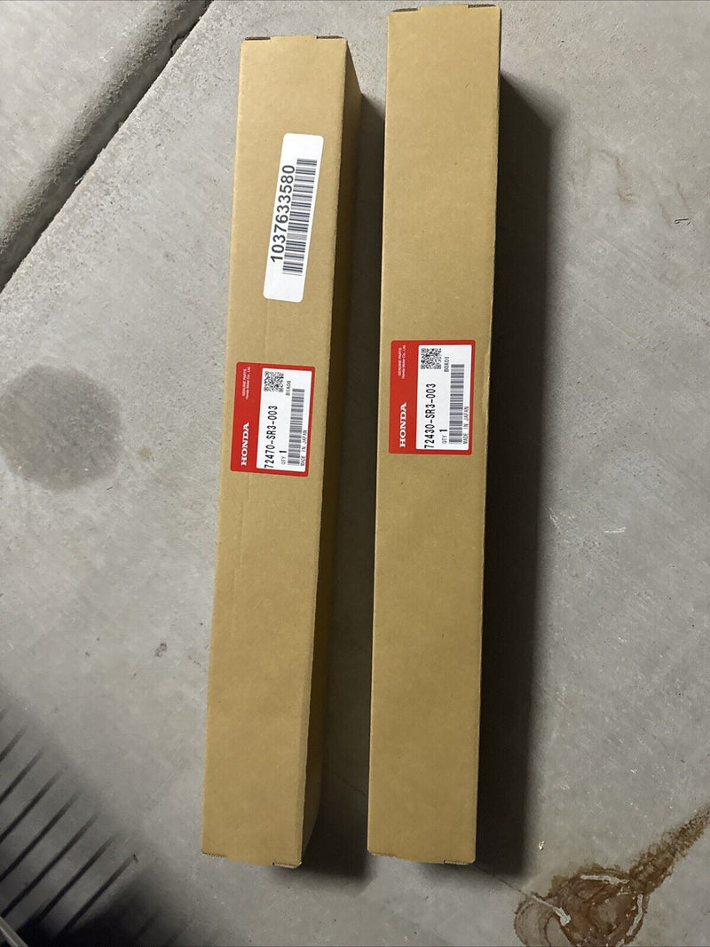 Embellecedor de marco de pilar de puerta original HONDA 92-95 CIVIC EJ1 EG3 EG4 EG5 EG6, moldura derecha e izquierda
