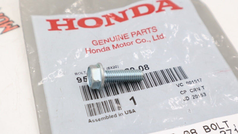 Perno de brida nuevo y genuino Honda-Acura (6 x 20) OEM