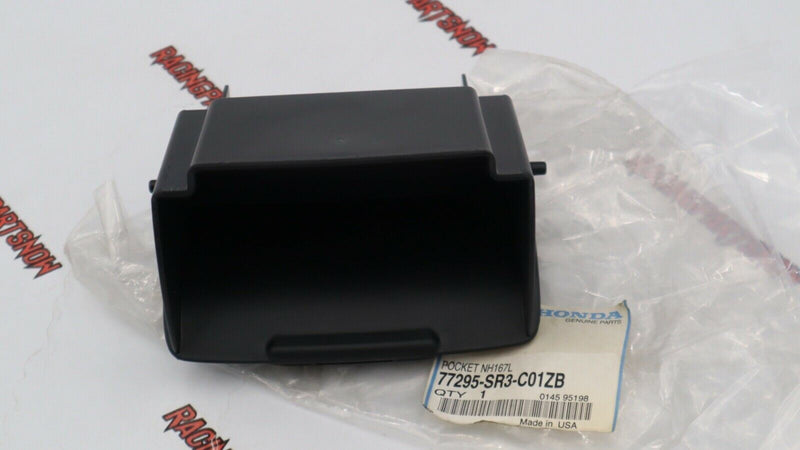 NUEVA consola de monedas Honda OEM EG CIVIC, con casete de bolsillo *NH167L* (negro grafito)