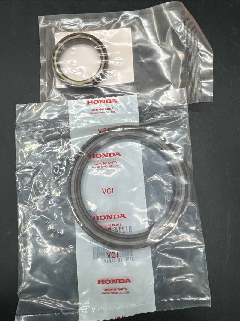 BOMBA DE ACEITE ORIGINAL HONDA ACURA, SELLO DEL CIGÜEÑAL PRINCIPAL DELANTERO Y TRASERO SERIE B DOHC VTEC 