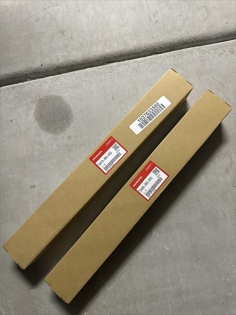 Embellecedor de marco de pilar de puerta original HONDA 92-95 CIVIC EJ1 EG3 EG4 EG5 EG6, moldura derecha e izquierda