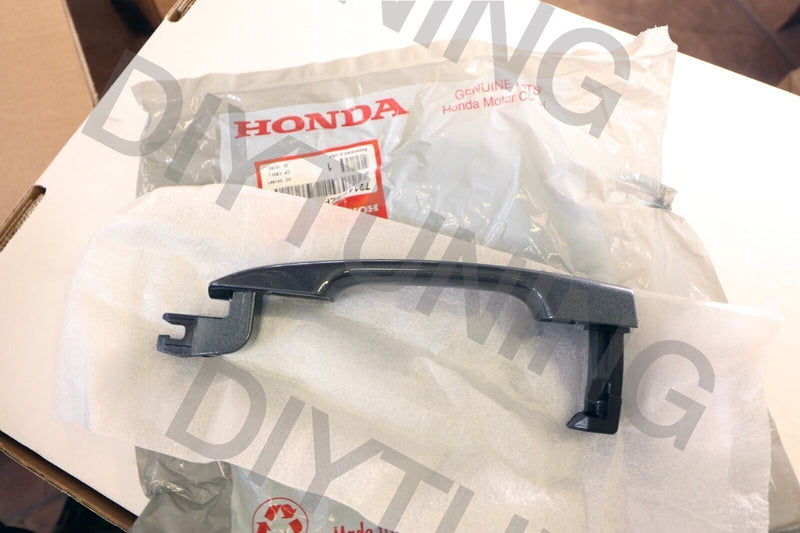 Manija de puerta trasera derecha del pasajero OEM ACURA *NH737M* (METAL PULIDO METÁLICO)