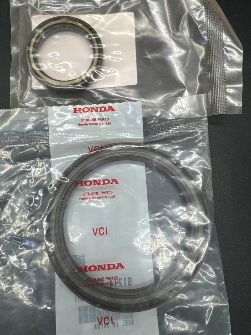 BOMBA DE ACEITE ORIGINAL HONDA ACURA, SELLO DEL CIGÜEÑAL PRINCIPAL DELANTERO Y TRASERO SERIE B DOHC VTEC 