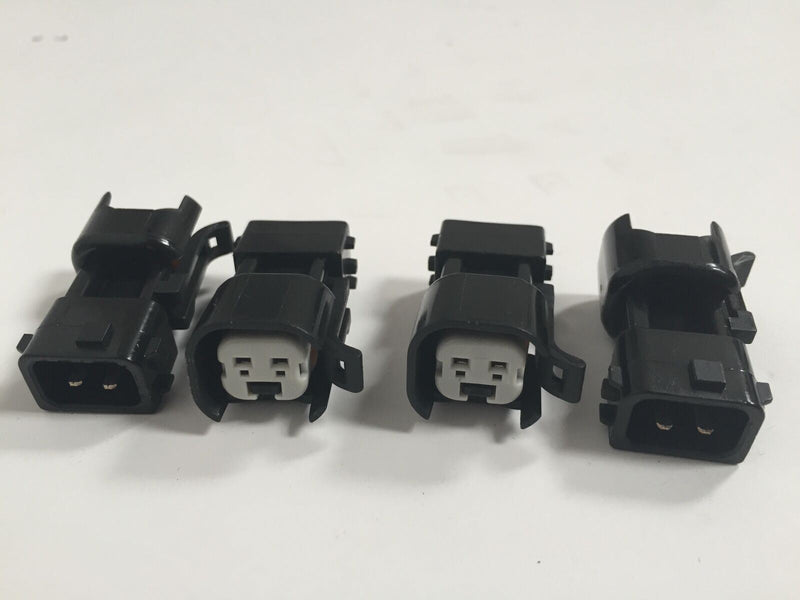 CONECTOR DE PUENTE PARA CONVERSIÓN DE INYECTOR DE COMBUSTIBLE HONDA OBD2 A EV6, CONECTOR DE CLAVIJA SOBRE EL ARNÉS