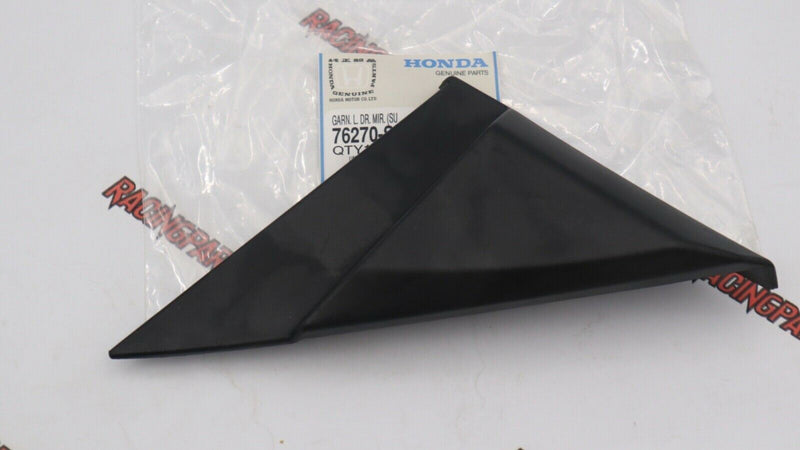 NUEVA cubierta embellecedora interior para espejo retrovisor del lado izquierdo del conductor del Honda Civic OEM 1992-1995