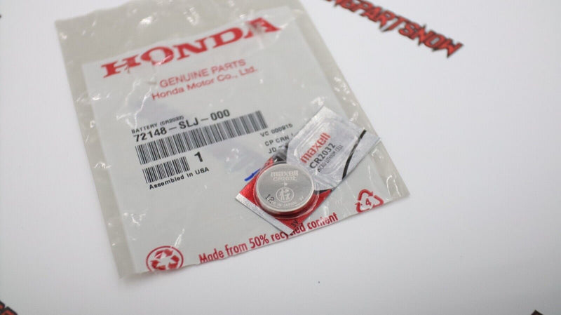 Batería original para llavero inteligente Honda OEM / SMART CR2032