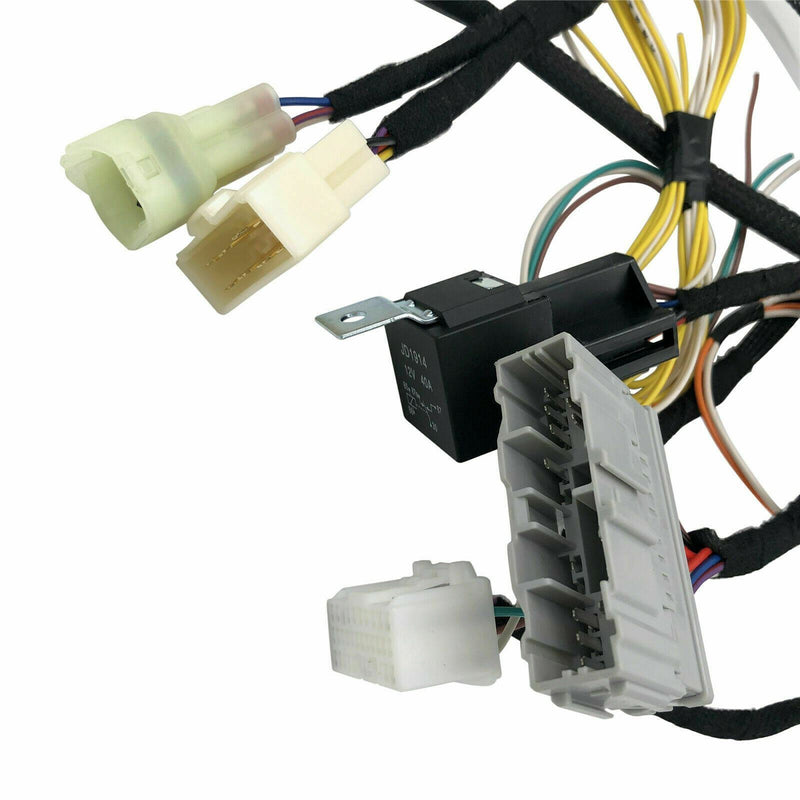 Arnés de conversión de ECU K Swap K20A K20A2 K24 para Civic EF y CRX serie K de 88 a 91