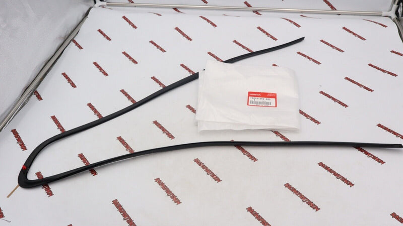 MOLDURA EXTERIOR DE VIDRIO DE LA VENTANA DEL COCHE DERECHO DEL HONDA CRX OEM 89 90 91