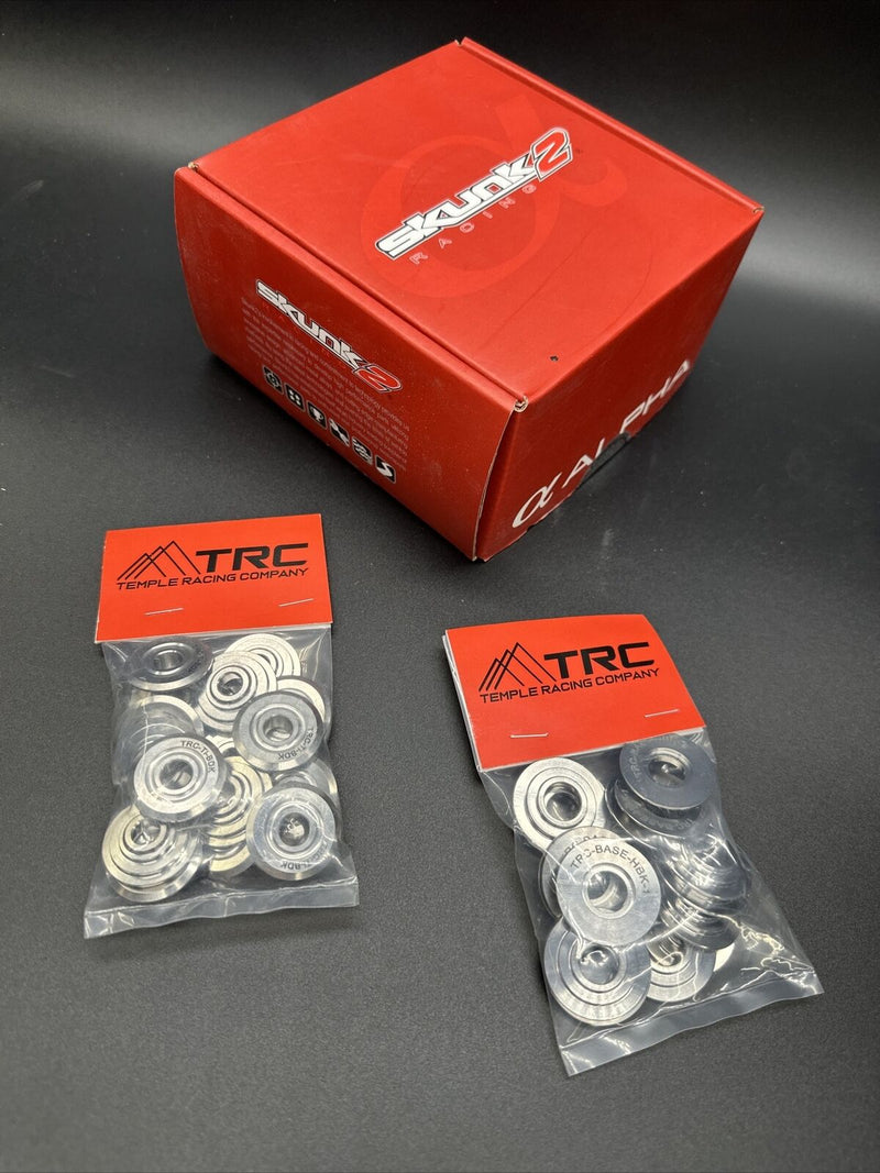 Kit de resortes de válvula dobles y retenedores de titanio TRC Skunk2 Alpha Serie K K20 K24