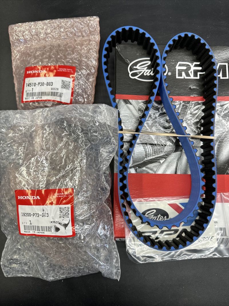 Kit de correa de distribución GATES X Honda Racing B16A B16A2 Bomba de agua Civic SI VTEC 