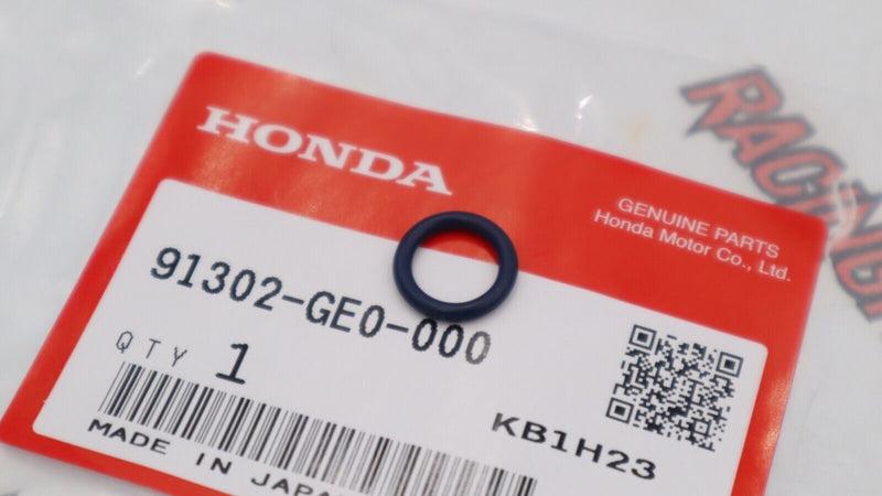 Junta tórica para tubo de varilla de nivel de aceite original para Honda Civic Accord Fit CR-Z 91302-GE0-000