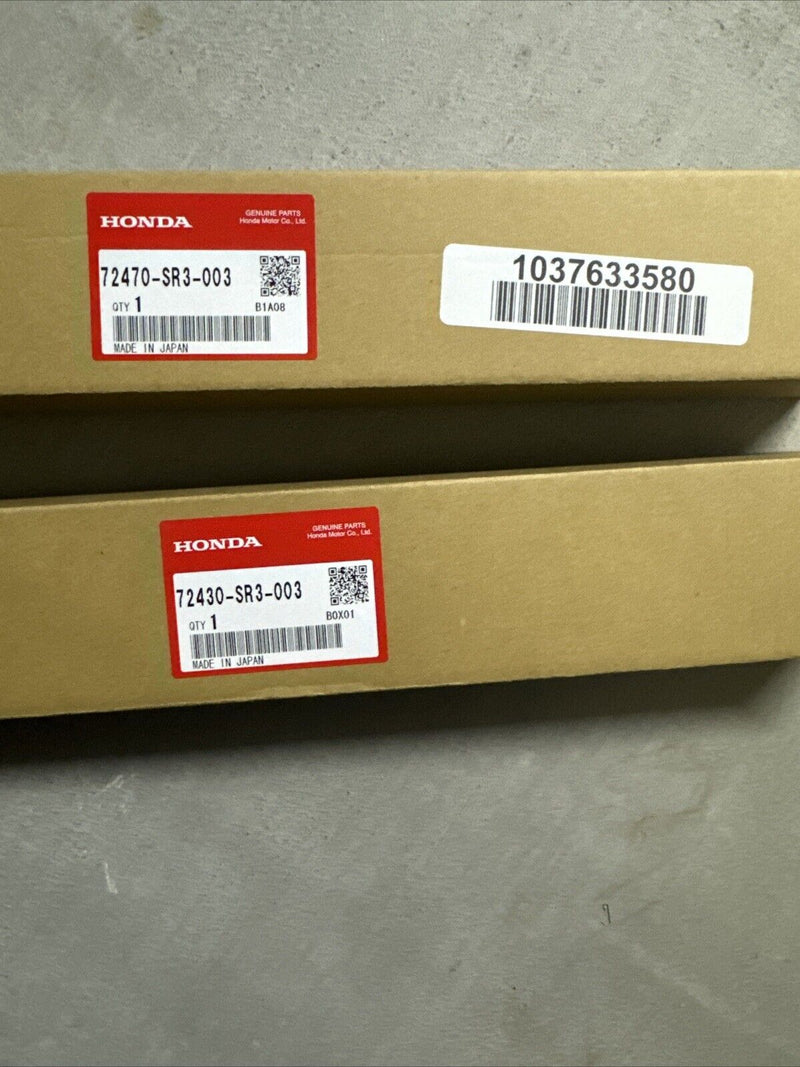 Embellecedor de marco de pilar de puerta original HONDA 92-95 CIVIC EJ1 EG3 EG4 EG5 EG6, moldura derecha e izquierda