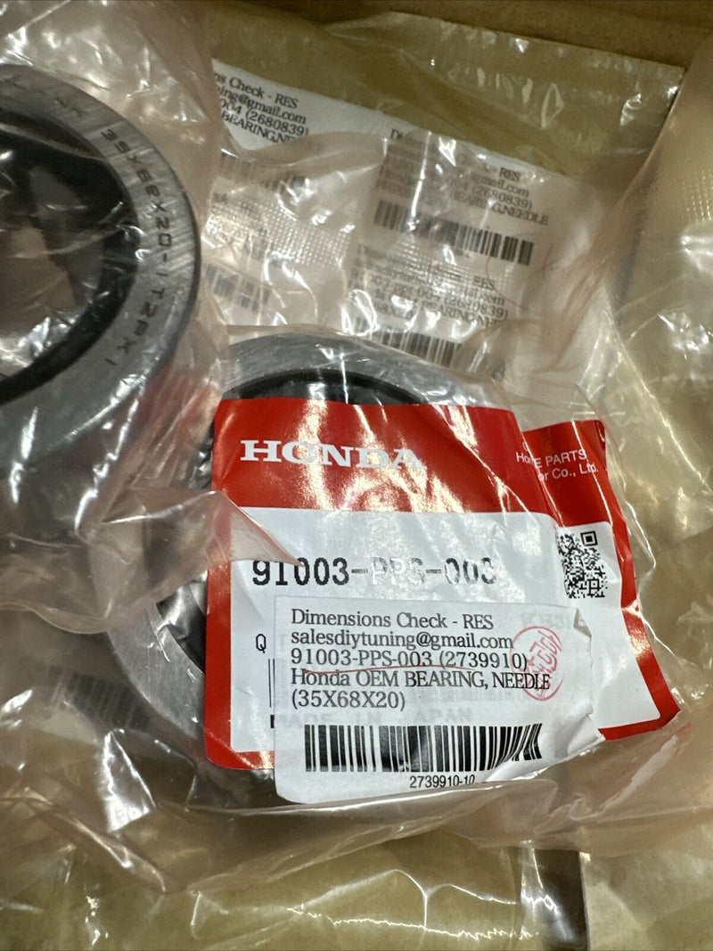 Cojinete de contraeje de transmisión manual OEM para Honda Serie K 91003-PPS-003 