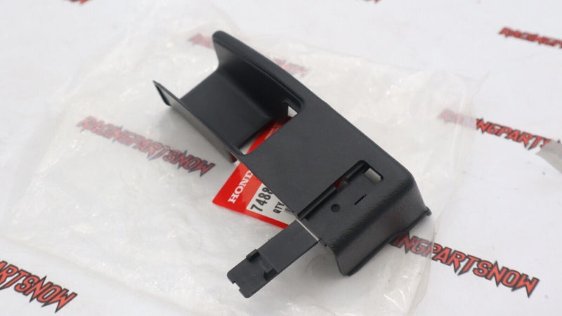 CUBIERTA DE MOLDURA NEGRA PARA PORTON TRASERO HONDA CIVIC CRX, ORIGINAL, BNIB, RARA, *NH167L*, Negro grafito