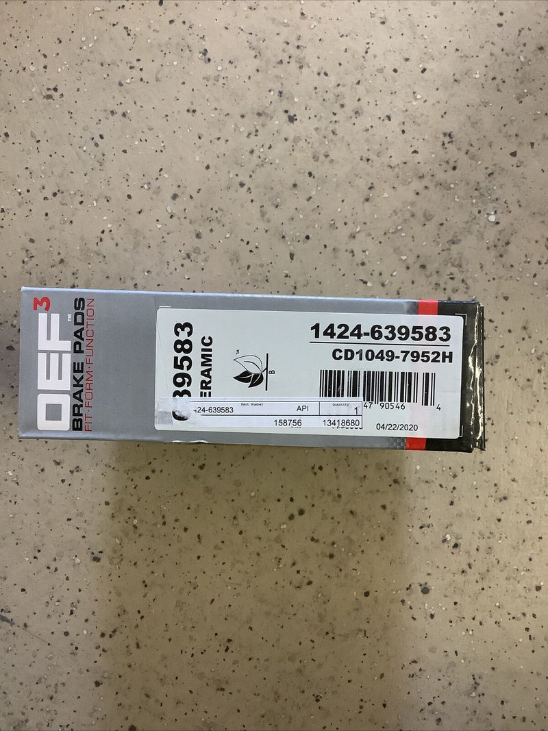 Juego de pastillas de freno de disco - OEF3 Ceramic Autopart Intl 1424-639583 compatible con Acura TL 04-08