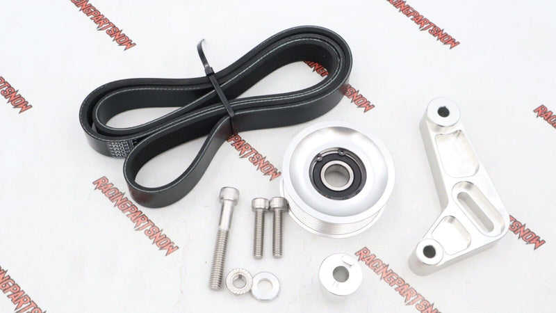 Kit de polea tensora estilo EP3 ajustable para Honda Civic Integra K24 con correa