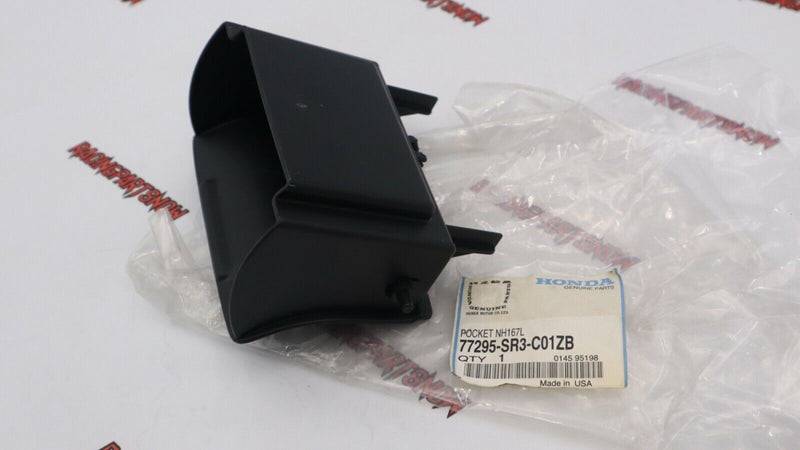 NUEVA consola de monedas Honda OEM EG CIVIC, con casete de bolsillo *NH167L* (negro grafito)