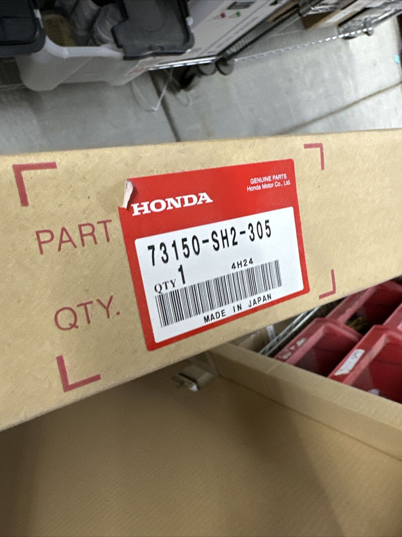 Moldura de vidrio para ventana delantera de Honda CRX EF8 original, parabrisas 88-91 73150-SH2-305