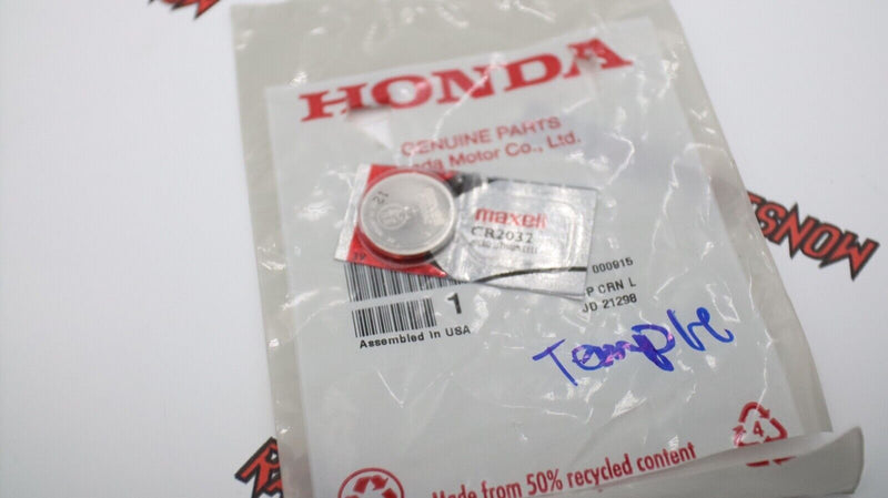 Batería original para llavero inteligente Honda OEM / SMART CR2032